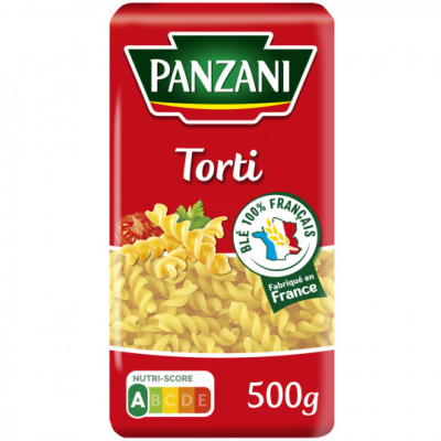 Les pâtes Panzani Torti 